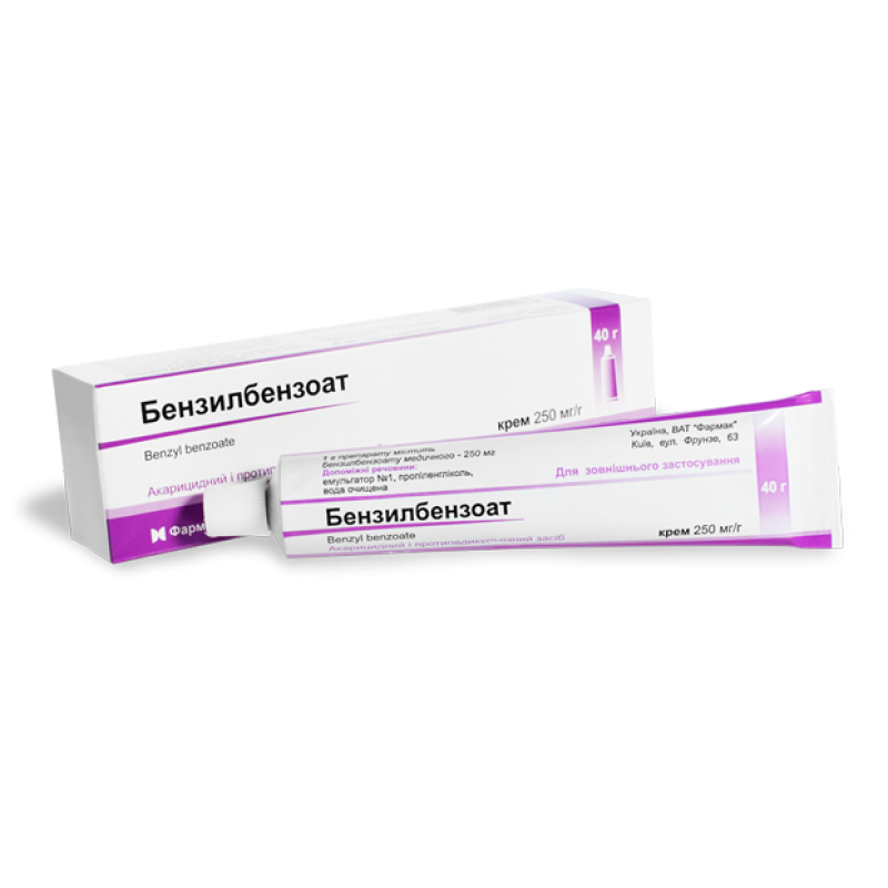 Benzyl benzoate 25% cream 40g