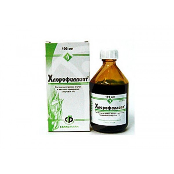 Chlorophyllipt antiseptic alcohol solution 100 ml