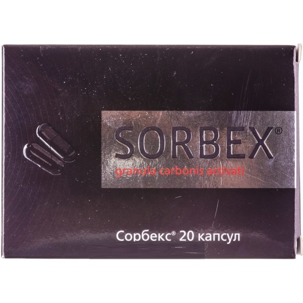 Sorbex capsules 250mg 20pcs