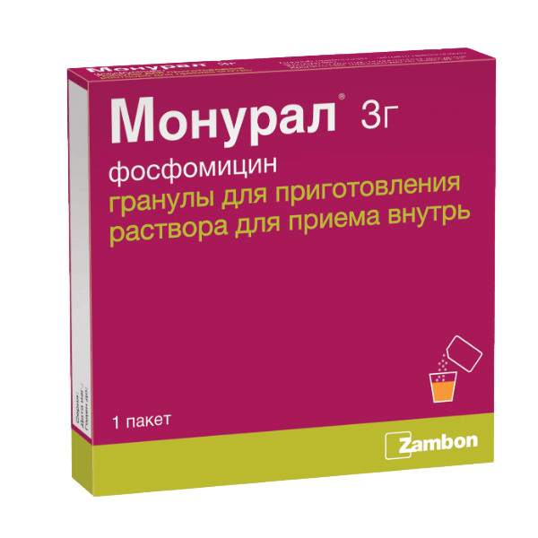 Monural Fosfomycin granules 3g