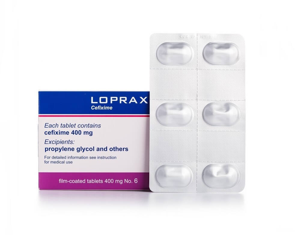 Loprax Cefixime 400mg 6 tablets