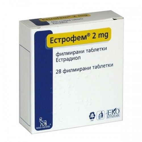 Estrofem 2mg 28 tablets