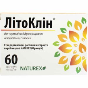 Litoclean 400mg 60 capsules