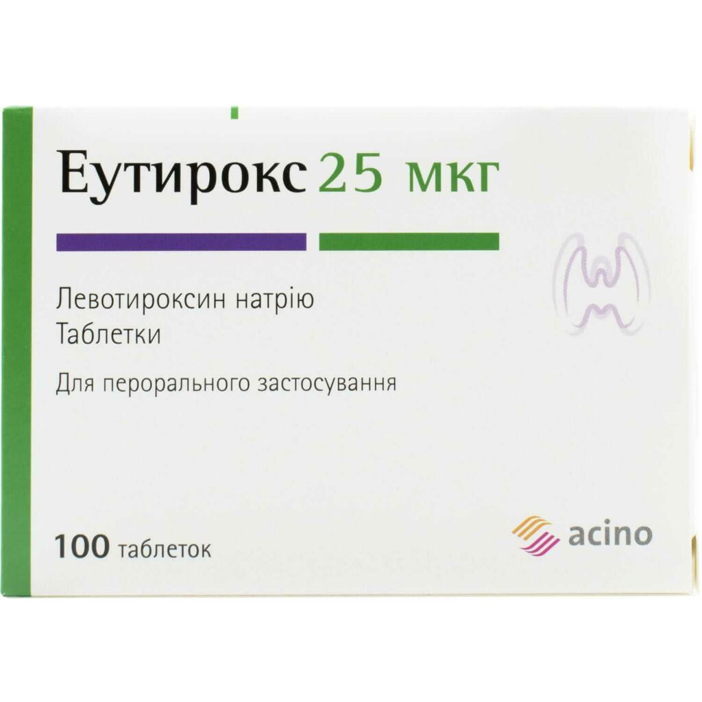 Euthyrox 25-150mсg 100 tablets