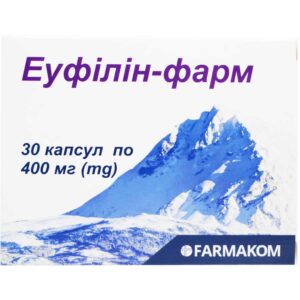 Euphilin 250-400mg 30 tablets