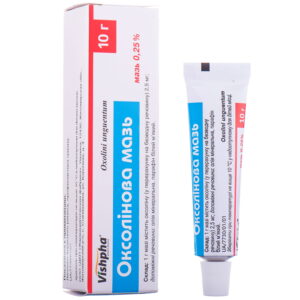 Oxolin ointment 0.25% 10 g