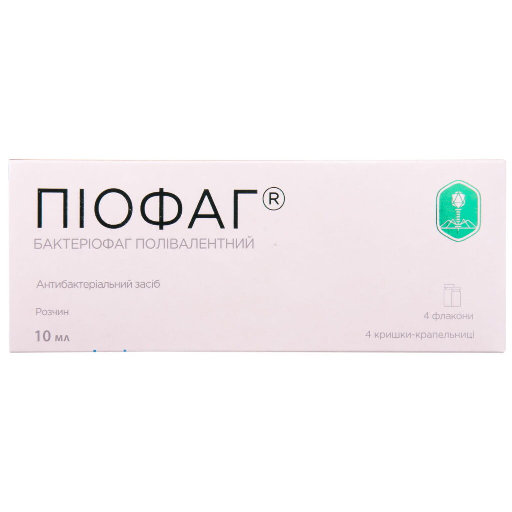 polyvalent bacteriophage 10ml/4 flacons