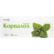 Korvalol phenobarbital + ethyl bromisovalerate sedative / antispasmodic combination
