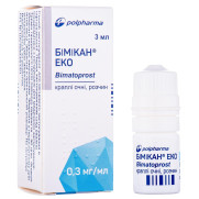 Bimican bimatoprost prostaglandin analogue (IOP-lowering)
