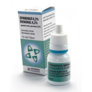 Brimonal brimonidine alpha-2 adrenergic agonist (antiglaucoma)