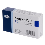 Caduet amlodipine + atorvastatin calcium channel blocker + statin combination