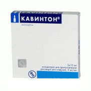Cavinton vinpocetine cerebral vasodilator / nootropic