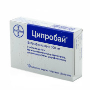 Ciprobay ciprofloxacin fluoroquinolone antibiotic