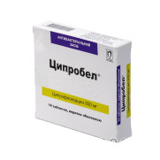 Ciprobel ciprofloxacin fluoroquinolone antibiotic