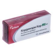 Cordinorm bisoprolol beta-blocker (selective beta-1)