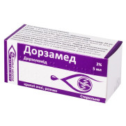 Dorsamed dorzolamide carbonic anhydrase inhibitor (antiglaucoma)