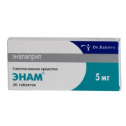 Enam enalapril ACE inhibitor