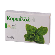 Korvalol phenobarbital + ethyl bromisovalerate sedative / antispasmodic combination