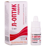 L-Optic levofloxacin fluoroquinolone antibiotic
