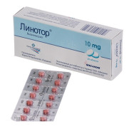 Linotor lisinopril ACE inhibitor