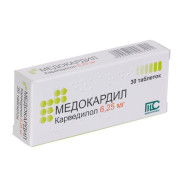 Medocardil carvedilol non-selective alpha/beta-blocker