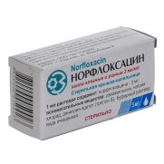 Norfloxacin norfloxacin fluoroquinolone antibiotic eye/ear drops