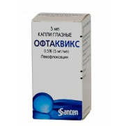 Oftaquix levofloxacin fluoroquinolone antibiotic