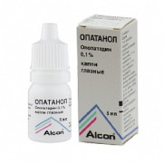 Opatanol olopatadine ophthalmic antihistamine / mast cell stabilizer
