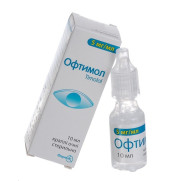 Ophtimol timolol topical beta-blocker (antiglaucoma)