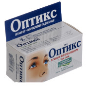 Optix  eye vitamin and mineral supplement