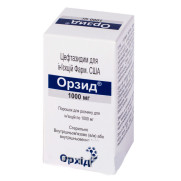 Orzid ceftazidime third-generation cephalosporin antibiotic