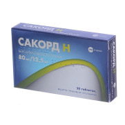 Sokard valsartan + hydrochlorothiazide ARB + thiazide diuretic