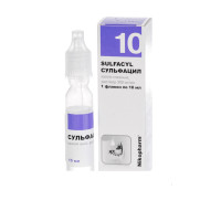 Sulfacyl sulfacetamide sulfonamide antibacterial eye drops