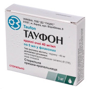 Taufon taurine metabolic / reparative ophthalmic agent