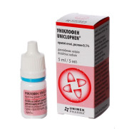 Uniclofen diclofenac NSAID (topical ophthalmic)