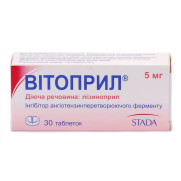 Vitopril lisinopril ACE inhibitor
