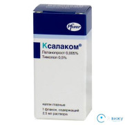Xalacom latanoprost + timolol ophthalmic antiglaucoma combination (prostaglandin analog + beta-blocker)