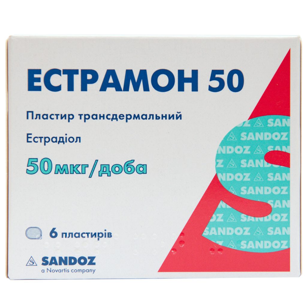 Estradiol transdermal patch 50 mcg/day 6 patches